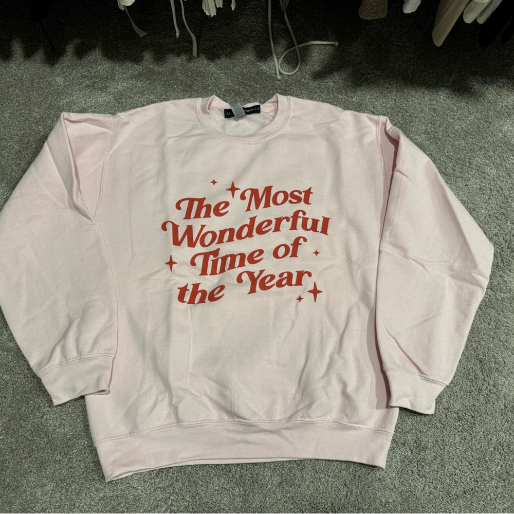 Christmas Sweatshirt “Most Wonderful Time of the Year”